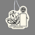 Paper Air Freshener W/ Tab - Station Attendant (Gas Pump)